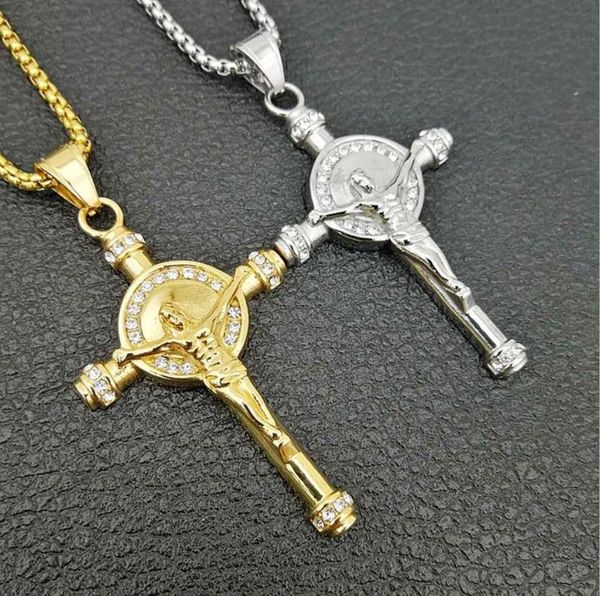 pendant necklaces men hip hop cross and jesus stainless steel never fade male hiphop pendants necklace charm jewelry gifts, Silver
pendant necklaces men hip hop cross and jesus stainless steel never fade male hiphop pendants necklace charm jewelry gifts, Silver
