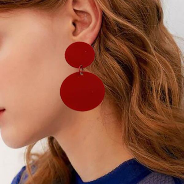 dangle & chandelier 2021 korean fashion metal disc jewelry geometric european and american wild paint earrings women, Silver
dangle & chandelier 2021 korean fashion metal disc jewelry geometric european and american wild paint earrings women, Silver
