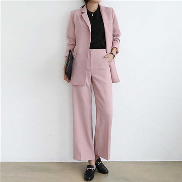 spring and autumn women's blazer pants loose ladies office suit elegant jacket two-piece slim cropped trousers 210527, White
spring and autumn women's blazer pants loose ladies office suit elegant jacket two-piece slim cropped trousers 210527, White