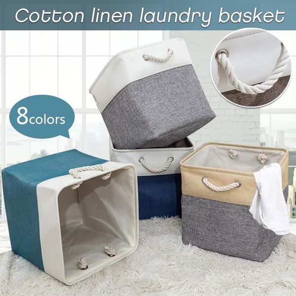 storage baskets nordic style cotton linen laundry basket dirty clothes foldable toy organizer sundries pouch bucket
storage baskets nordic style cotton linen laundry basket dirty clothes foldable toy organizer sundries pouch bucket