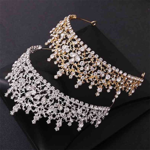 forseven baroque crown gold/silver color tiara women girls headpeice bride wedding headband hair accessories jl 210707
forseven baroque crown gold/silver color tiara women girls headpeice bride wedding headband hair accessories jl 210707