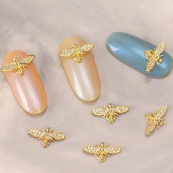 nail art decorations 5pcs vintage bee self-adhesive rhinestones design glitter 3d charms parts decoration manicure accessories tool, Silver;gold
nail art decorations 5pcs vintage bee self-adhesive rhinestones design glitter 3d charms parts decoration manicure accessories tool, Silver;gold