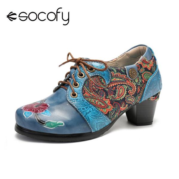 dress shoes socofy retro embossed flower folkways cloth pattern lace up comfy pumps elegant women botas mujer 2021, Black
dress shoes socofy retro embossed flower folkways cloth pattern lace up comfy pumps elegant women botas mujer 2021, Black