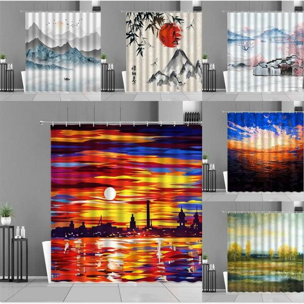 shower curtains landscape colorful painting chinese ink curtain for bath polyester waterproof bathtub screen home decor
shower curtains landscape colorful painting chinese ink curtain for bath polyester waterproof bathtub screen home decor