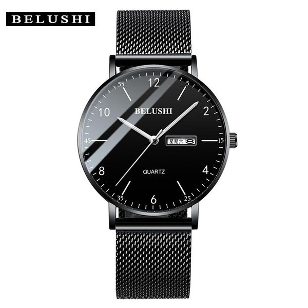 wristwatches belushi men full stainless steel mesh strap business watches men's quartz date week display clock wrist watch, Slivery;brown
wristwatches belushi men full stainless steel mesh strap business watches men's quartz date week display clock wrist watch, Slivery;brown