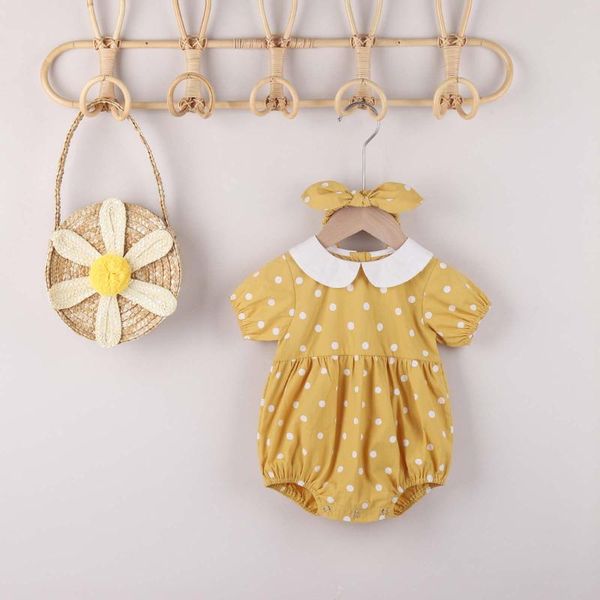 clothing sets girls clothes toddler kid baby polka dot one piece romper doll collar climb + headband ropa niña girl, White
clothing sets girls clothes toddler kid baby polka dot one piece romper doll collar climb + headband ropa niña girl, White