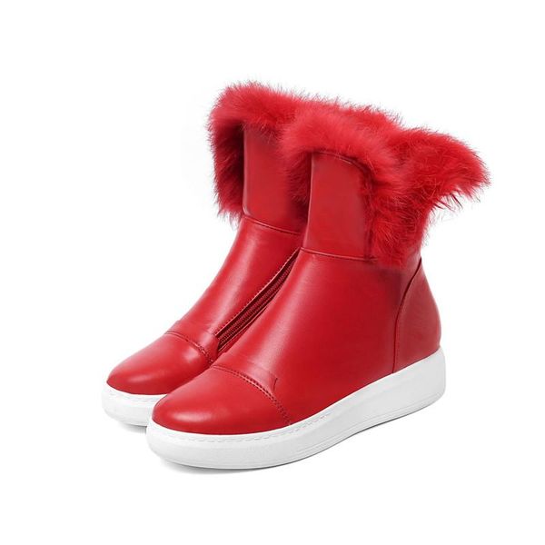 boots winter 2021 arrive fashion women shoes woman flat heel round toe with fur snow keep warm ankle short boot, Black
boots winter 2021 arrive fashion women shoes woman flat heel round toe with fur snow keep warm ankle short boot, Black