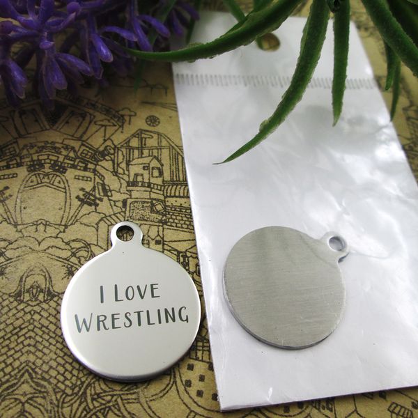 40pcs--stainless steel charms"i love wrestling" more style choosing diy pendants fo necklace, Bronze;silver
40pcs--stainless steel charms"i love wrestling" more style choosing diy pendants fo necklace, Bronze;silver