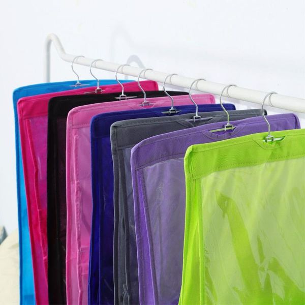 storage bags thickened double-sided dustproof hanging bag handbag organizer hanger pouch finishing
storage bags thickened double-sided dustproof hanging bag handbag organizer hanger pouch finishing