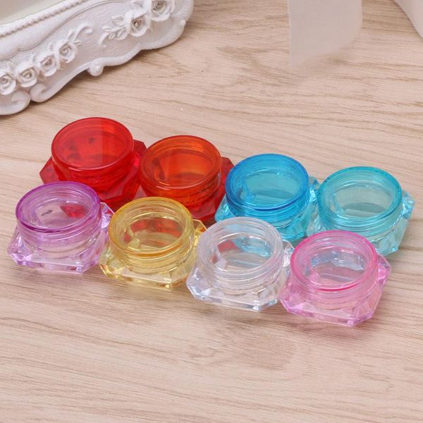 1pc 5g travel cosmetic empty jar pot eyeshadow makeup face cream lip container box storage bottles & jars
1pc 5g travel cosmetic empty jar pot eyeshadow makeup face cream lip container box storage bottles & jars