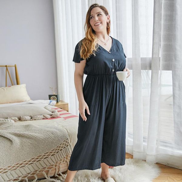 women's jumpsuits & rompers wide leg jumpsuit women summer short sleeve casual button wiith pocket, Black;white
women's jumpsuits & rompers wide leg jumpsuit women summer short sleeve casual button wiith pocket, Black;white