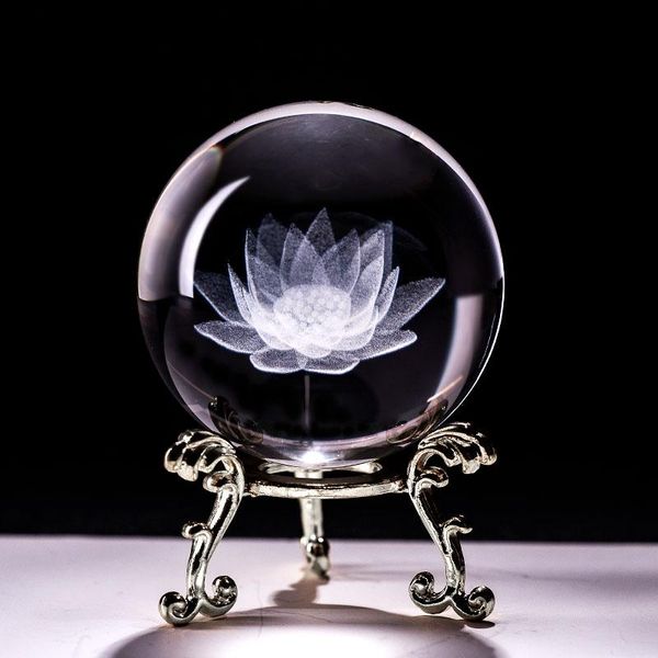 novelty items 60mm 3d carving crystal ball paperweight with stand healing meditation glass sphere fengshui home decor ornaments lotus flower
novelty items 60mm 3d carving crystal ball paperweight with stand healing meditation glass sphere fengshui home decor ornaments lotus flower
