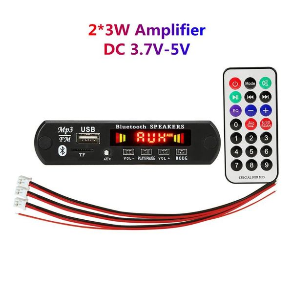 & mp4 players 2*3w/2*25w mp3 player module support bluetooth 5.0 decoder board 12v 50w car fm radio tf
& mp4 players 2*3w/2*25w mp3 player module support bluetooth 5.0 decoder board 12v 50w car fm radio tf