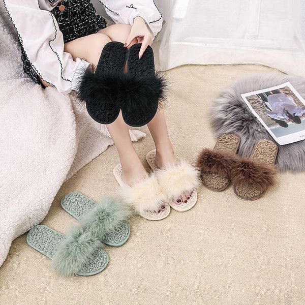 winter home shoes women house slippers warm real fur luxury plush slides for ladies non-slip indoor furry, Black
winter home shoes women house slippers warm real fur luxury plush slides for ladies non-slip indoor furry, Black