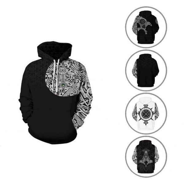 men's sweaters soft stylish ethnic print drawstring hoodie autumn winter digital for daily wear, White;black
men's sweaters soft stylish ethnic print drawstring hoodie autumn winter digital for daily wear, White;black