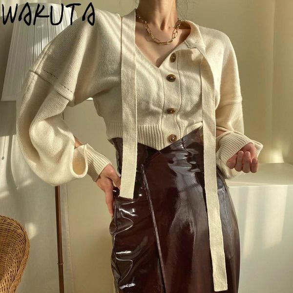 knitted sweater women buttons lace up pullovers female korean fashion thicken loose solid color jumpers autumn all match women's sweate, White;black
knitted sweater women buttons lace up pullovers female korean fashion thicken loose solid color jumpers autumn all match women's sweate, White;black