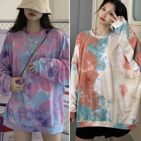 women's hoodies & sweatshirts women sweatshirt long sleeve tie dye autumn pullovers clothes blouse femme, Black
women's hoodies & sweatshirts women sweatshirt long sleeve tie dye autumn pullovers clothes blouse femme, Black