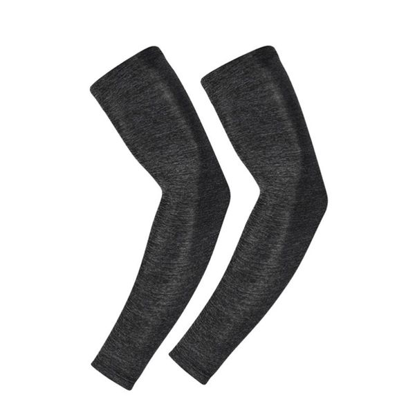 pair cooling arm sleeves sun uv block protector qick dry nylon cover elastic long for cycling outdoor activ elbow & knee pads, Black;gray
pair cooling arm sleeves sun uv block protector qick dry nylon cover elastic long for cycling outdoor activ elbow & knee pads, Black;gray