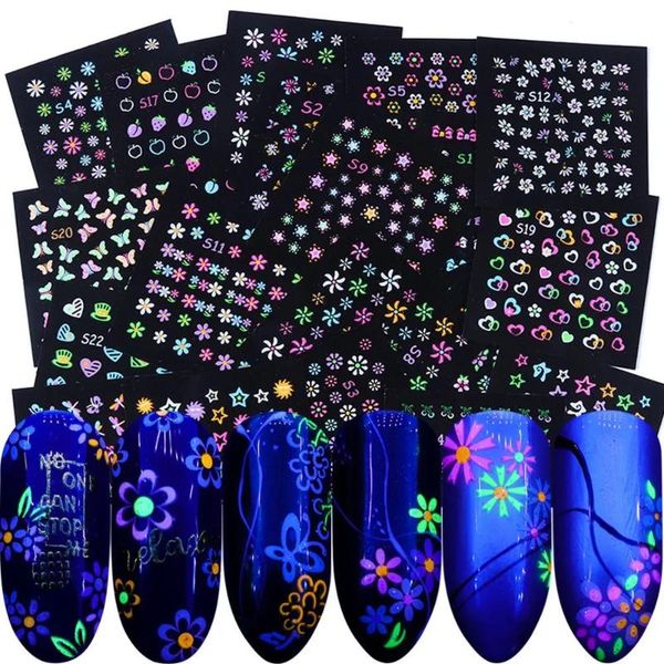 stickers & decals fluorescent flowers love nail sticker party butterfly night glow bar dating star decoration manicure applique slider, Black
stickers & decals fluorescent flowers love nail sticker party butterfly night glow bar dating star decoration manicure applique slider, Black