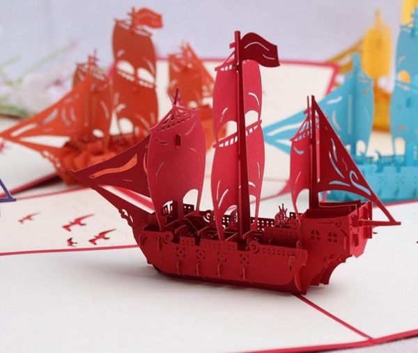 greeting cards 10pcs 3d sailing boat handmade kirigami origami party invitation greeding birthday card postcard 
greeting cards 10pcs 3d sailing boat handmade kirigami origami party invitation greeding birthday card postcard