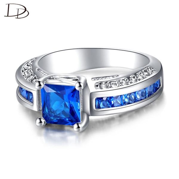 wedding rings dodo royal blue square zircon bride bijoux femme 4 prong seting anel retro luxurious silver color jewelry r175, Slivery;golden
wedding rings dodo royal blue square zircon bride bijoux femme 4 prong seting anel retro luxurious silver color jewelry r175, Slivery;golden