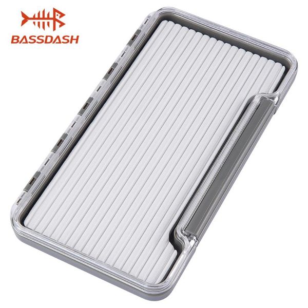 bassdash waterproof box single sided fishing flies storage with foam/silicone slits insert accessories
bassdash waterproof box single sided fishing flies storage with foam/silicone slits insert accessories