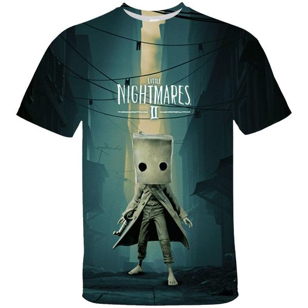 men's t-shirts casual little nightmares 2 tshirts kids 3d cartoon anime tee summer oversize t-shirt children short sleeve graphic t sh, White;black
men's t-shirts casual little nightmares 2 tshirts kids 3d cartoon anime tee summer oversize t-shirt children short sleeve graphic t sh, White;black