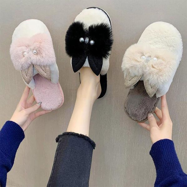 winter fashion women slipppers flock comfort 2021 fmale non-slip bottom flats plus plush home footwear woman shoes slippers, Black
winter fashion women slipppers flock comfort 2021 fmale non-slip bottom flats plus plush home footwear woman shoes slippers, Black