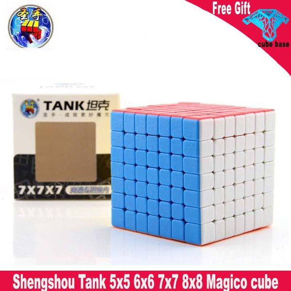 shengshou tank 2x2 3x3 4x4 5x5 magic cube stickerless 6x6 speed cube 7x7x7 8x8x8 magic puzzle children adults magico cubo
shengshou tank 2x2 3x3 4x4 5x5 magic cube stickerless 6x6 speed cube 7x7x7 8x8x8 magic puzzle children adults magico cubo