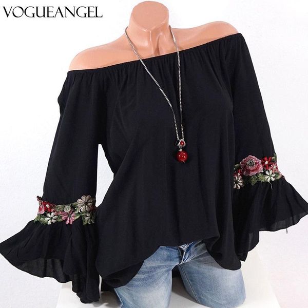 off shoulder floral embroidery women blouse chiffon flare sleeve tunic ladies chemisier blusas mujer de moda 2021 verano women's blous, White
off shoulder floral embroidery women blouse chiffon flare sleeve tunic ladies chemisier blusas mujer de moda 2021 verano women's blous, White