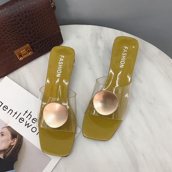 crystal shoes clear heels slippers square women sandals summer woman transparent high pumps wedding, Black
crystal shoes clear heels slippers square women sandals summer woman transparent high pumps wedding, Black