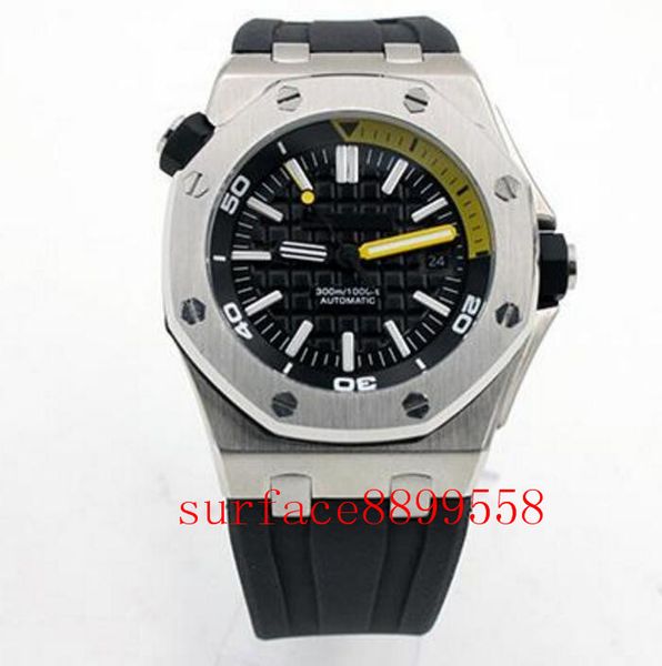 selling watch black dial rubber band gold stainless steel automatic mechanical men mens watches, Slivery;brown
selling watch black dial rubber band gold stainless steel automatic mechanical men mens watches, Slivery;brown