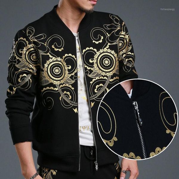 men's jackets loose plus size jacket trend dragon print spring and autumn casual baseball uniform, Black;brown
men's jackets loose plus size jacket trend dragon print spring and autumn casual baseball uniform, Black;brown