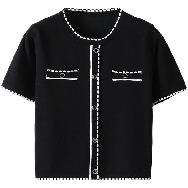 20ss summer women's knits letter print round neck sleeve short woman tees women lady spring fashion pullover t-shirt clothes, White
20ss summer women's knits letter print round neck sleeve short woman tees women lady spring fashion pullover t-shirt clothes, White