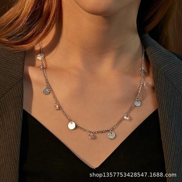 pendant necklaces beads woman sequins necklace women chain lovers jewelry wedding silver color trendy kpop party metal collier
pendant necklaces beads woman sequins necklace women chain lovers jewelry wedding silver color trendy kpop party metal collier