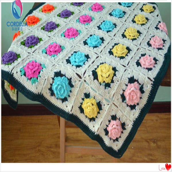 blankets european luxury cotton knitted colorful throw blanket for home decor with 3d flowers baby crochet
blankets european luxury cotton knitted colorful throw blanket for home decor with 3d flowers baby crochet