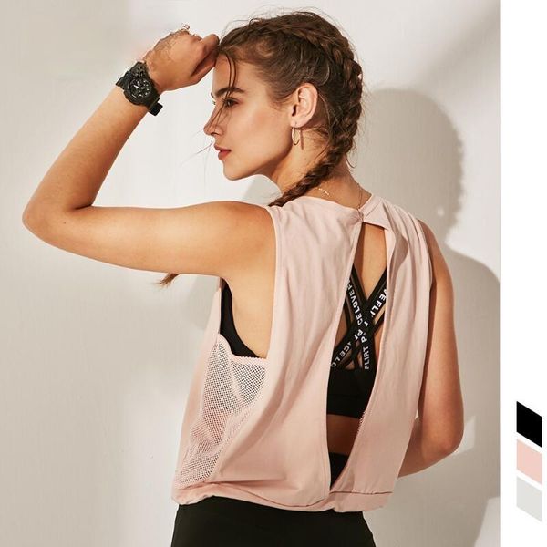 yoga outfit women's tank workout sports wear for women gym t-shirt open back sport blouses woman fitness shirt female jersey
yoga outfit women's tank workout sports wear for women gym t-shirt open back sport blouses woman fitness shirt female jersey