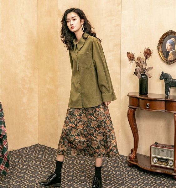 skirts vintage gold floral long midi women high waist a line ladies autumn skirt korean fashion clothing 9zs5, Black
skirts vintage gold floral long midi women high waist a line ladies autumn skirt korean fashion clothing 9zs5, Black