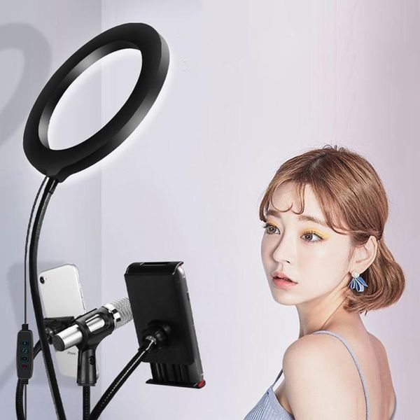 8in led deskring lamp with clamp base and cellphone holder kit fill light cell phone mounts & holders
8in led deskring lamp with clamp base and cellphone holder kit fill light cell phone mounts & holders