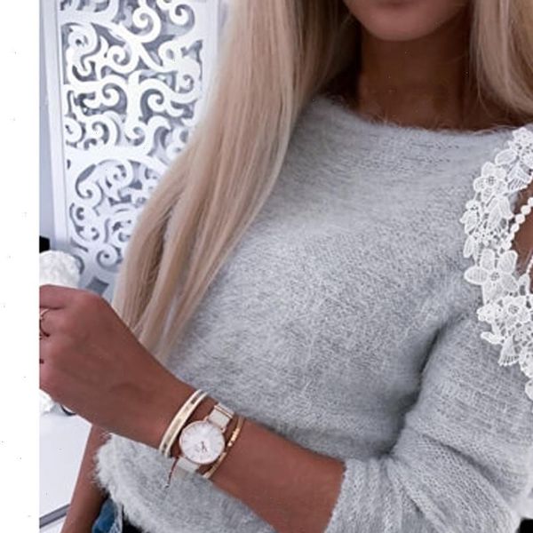 fashion lace plush womens shirt off shoulder casual autumn winter o neck female women long sleeve blusas pullover, White
fashion lace plush womens shirt off shoulder casual autumn winter o neck female women long sleeve blusas pullover, White