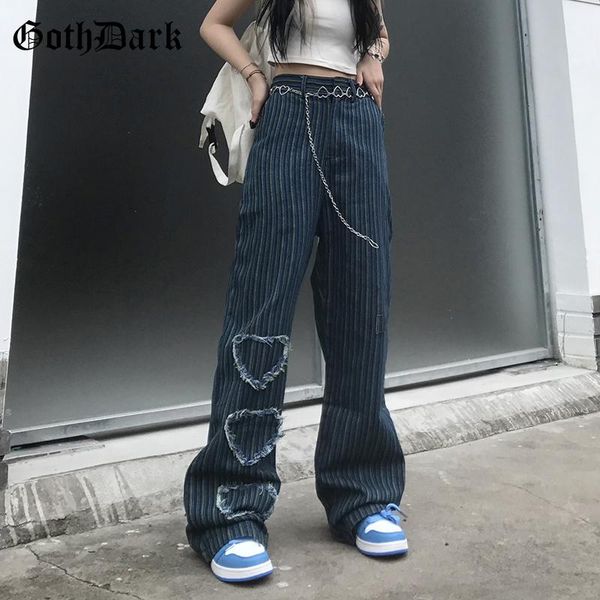 women's jeans goth dark gothic do old patch designs for women grunge vintage denim pants wide leg high waist autumn fashion streetwear, Blue
women's jeans goth dark gothic do old patch designs for women grunge vintage denim pants wide leg high waist autumn fashion streetwear, Blue