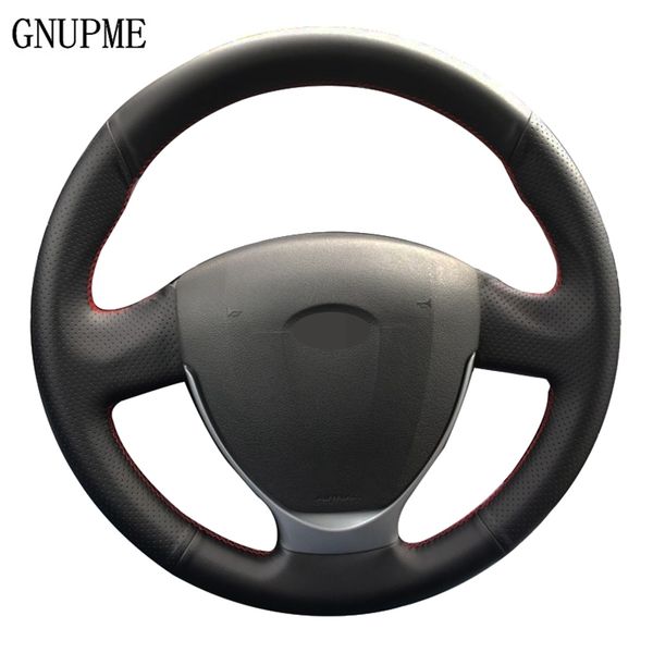 diy hand-stitched black artificial leather car steering wheel cover for lada priora kalina 2 2013-2018
diy hand-stitched black artificial leather car steering wheel cover for lada priora kalina 2 2013-2018