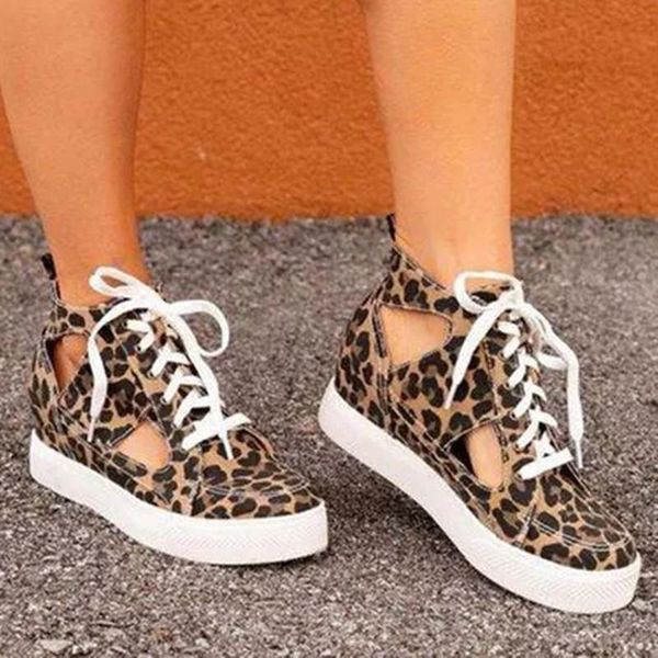 size 35-43 leopard hollow height increasing women sandals shoes for 2021 solid pu sandal breathable lace-up, Black
size 35-43 leopard hollow height increasing women sandals shoes for 2021 solid pu sandal breathable lace-up, Black