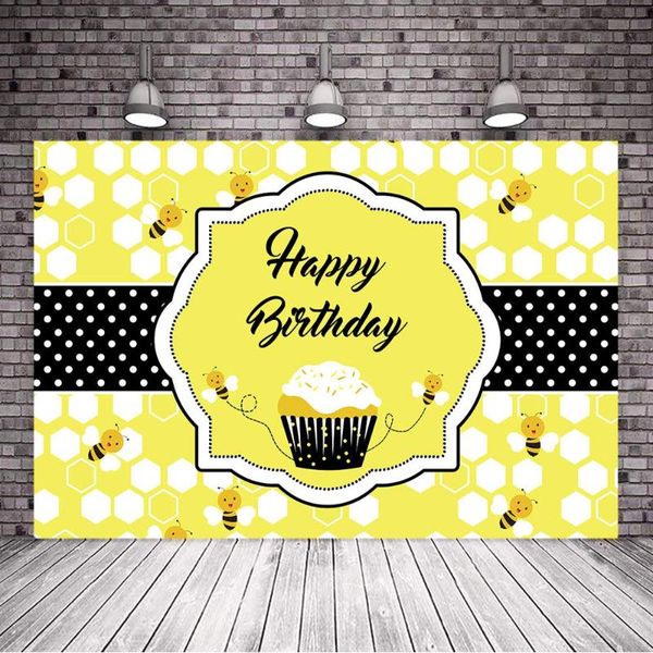 party decoration happy birthday decor backdrop cartoon bee yellow pography background po booth props
party decoration happy birthday decor backdrop cartoon bee yellow pography background po booth props