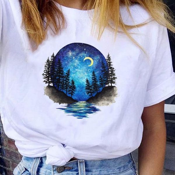 graphic cartoon watercolor moon star women t shirts night casual 90s fashion clothes tees print female shirt, White
graphic cartoon watercolor moon star women t shirts night casual 90s fashion clothes tees print female shirt, White