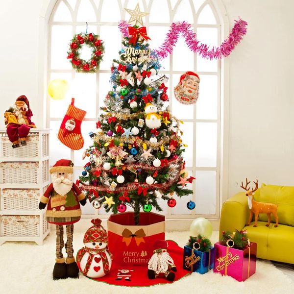 christmas decorations store 1.5 meters 1.8 tree package luxury encryption with colored lights
christmas decorations store 1.5 meters 1.8 tree package luxury encryption with colored lights