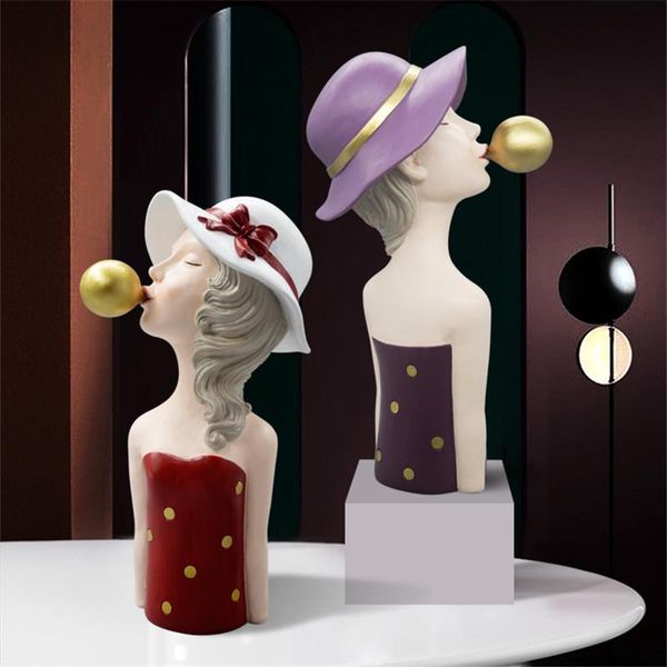 decorative objects & figurines cute nordic modern girl bubble resin living room tv cabinet bedroom home decorations gifts decor sculpture st
decorative objects & figurines cute nordic modern girl bubble resin living room tv cabinet bedroom home decorations gifts decor sculpture st