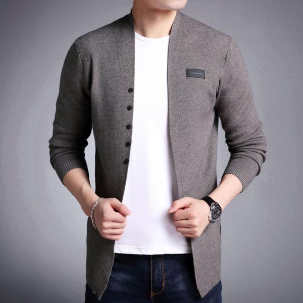 men's sweaters fashion spring autumn knitted cardigan men casual wear korean slim black grey sweater male, White;black
men's sweaters fashion spring autumn knitted cardigan men casual wear korean slim black grey sweater male, White;black