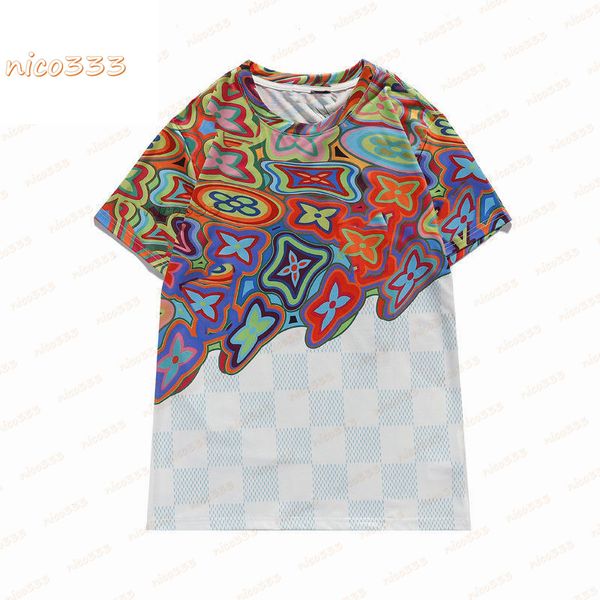 european station 2021 spring summer t shirt tide brand color stitching printing men and women with the same couple round neck short sleeve f, White;black
european station 2021 spring summer t shirt tide brand color stitching printing men and women with the same couple round neck short sleeve f, White;black