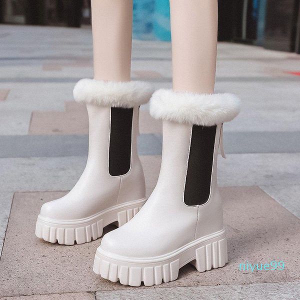 boots keep warm booties fashion round toe platform ankle solid color short plush women mujer 2021 winter, Black
boots keep warm booties fashion round toe platform ankle solid color short plush women mujer 2021 winter, Black